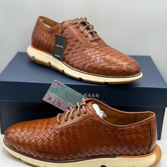 COLE HAAN WOVEN OXFORDS - Picture 7 of 11